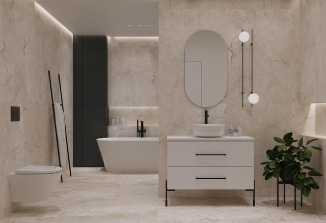 Gres szkliwiony Bonito Stone Beige 119,8x119,8 cm 2,87 m2