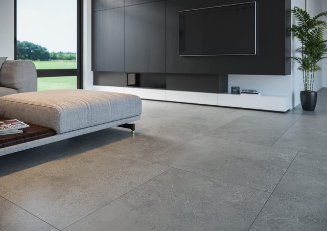 Gres szkliwiony Limestone Light Grey 119,8x119,8 cm 2,87 m2