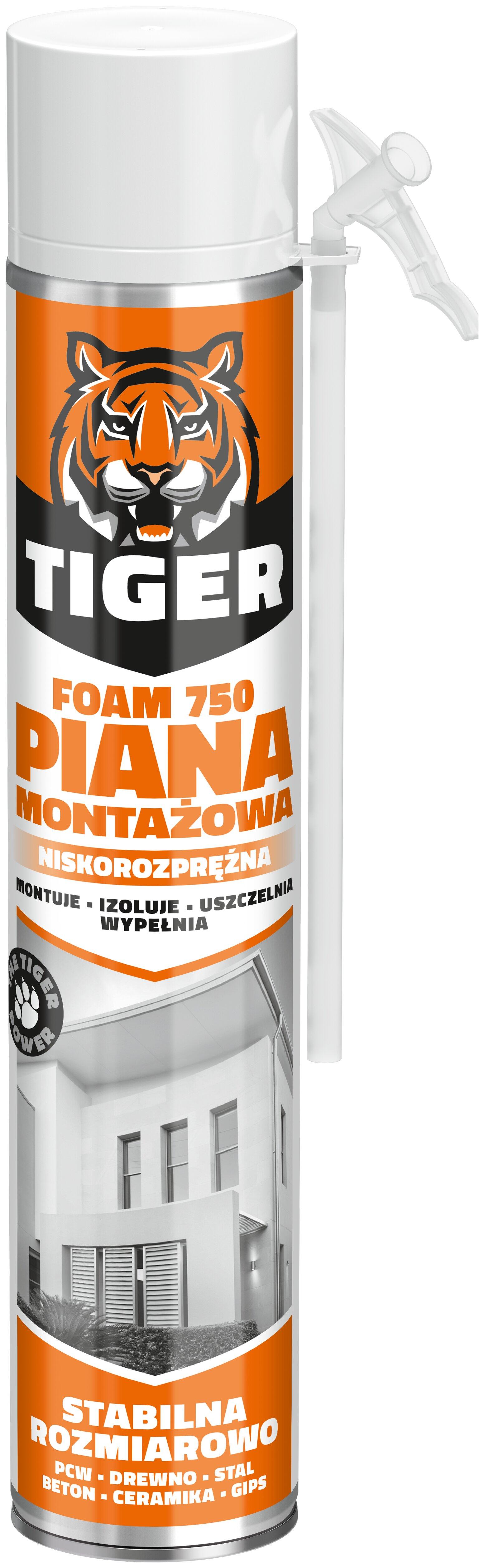 Piana wężykowa Tiger Foam 750ml - 2