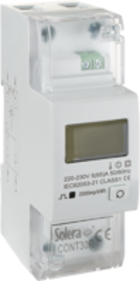 CONTADOR DE ENERGÍA DIGITAL MONOFÁSICO 30A FUNCIÓN RESSET