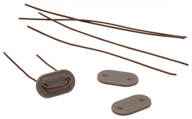 Elemento di fissaggio per occultamento marrone 26 pezzi