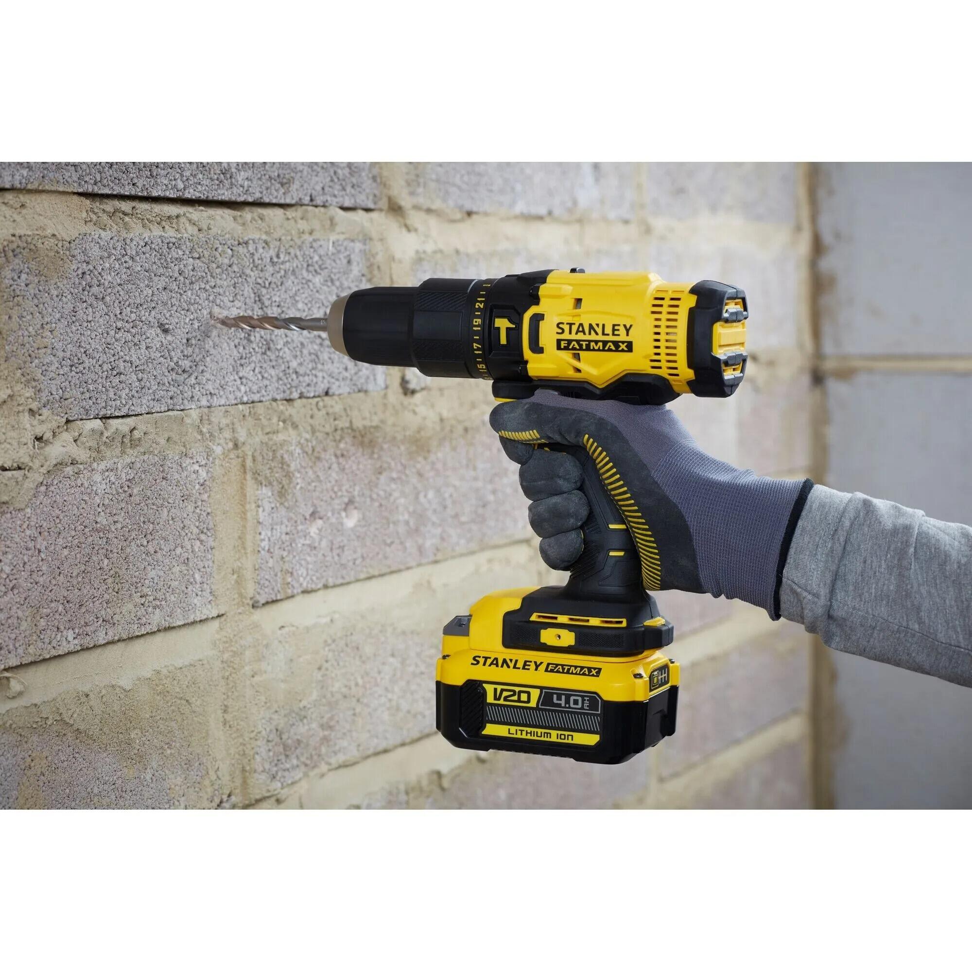 Zestaw narzędzi akumulatorowych V20, 18V (4 elementy) STANLEY FATMAX - 5