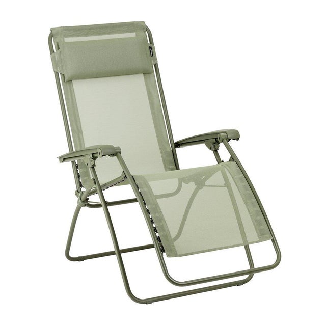 Fauteuil de jardin sans coussin LAFUMA Lfm4033-9874 en acier vert