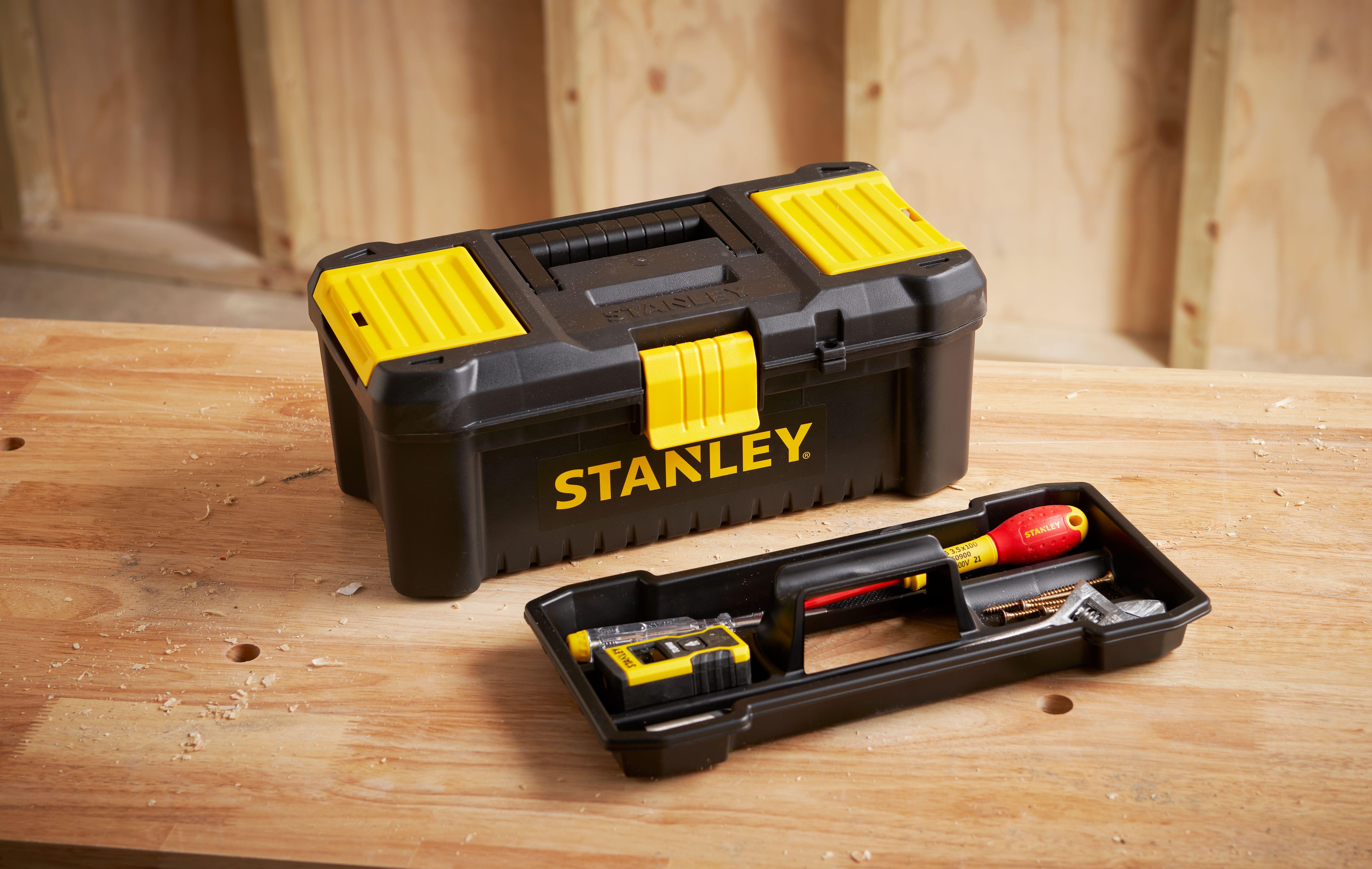 Boite à outils 32 cm noir/jaune - 7