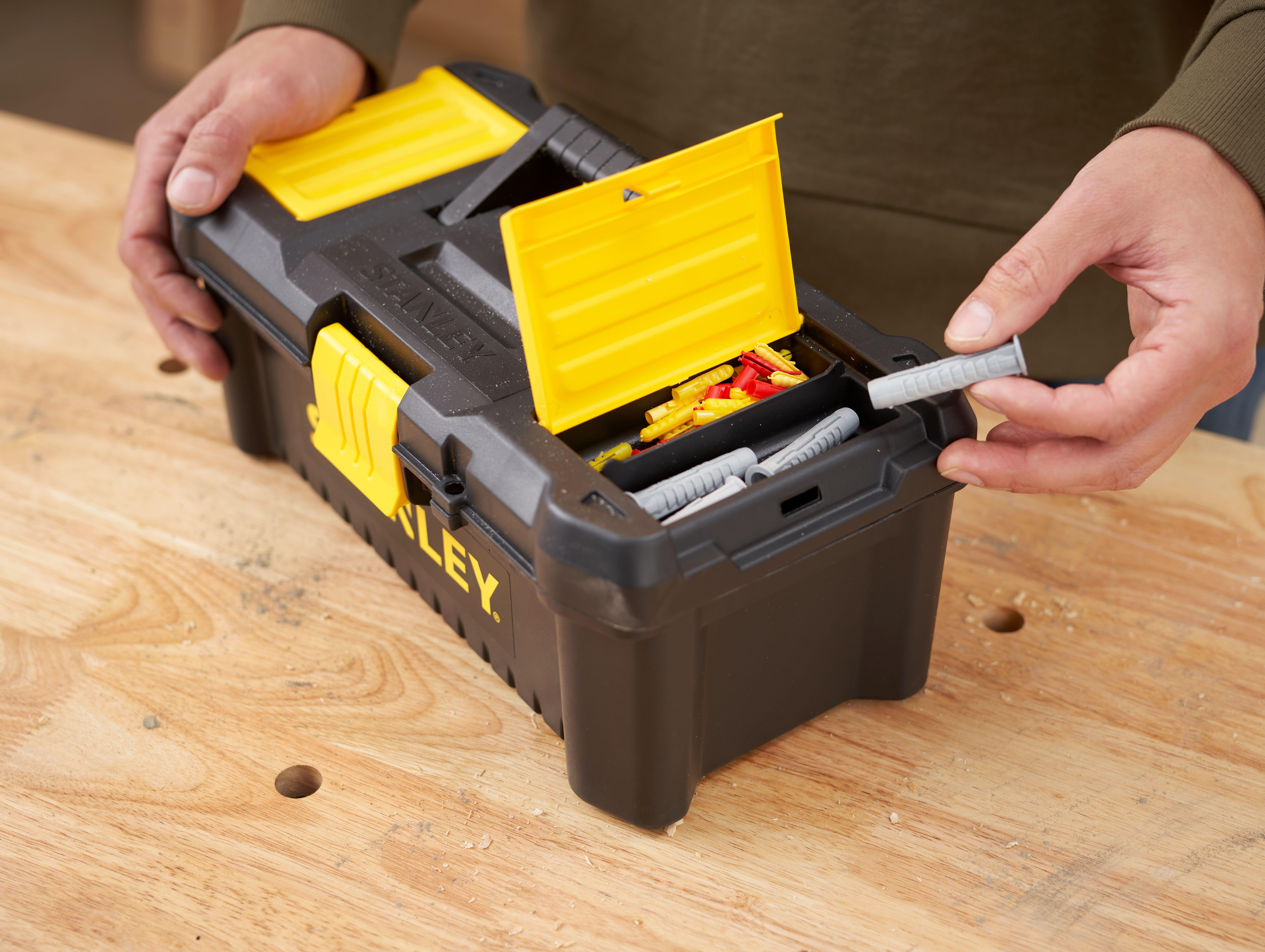 Boite à outils 32 cm noir/jaune - 6