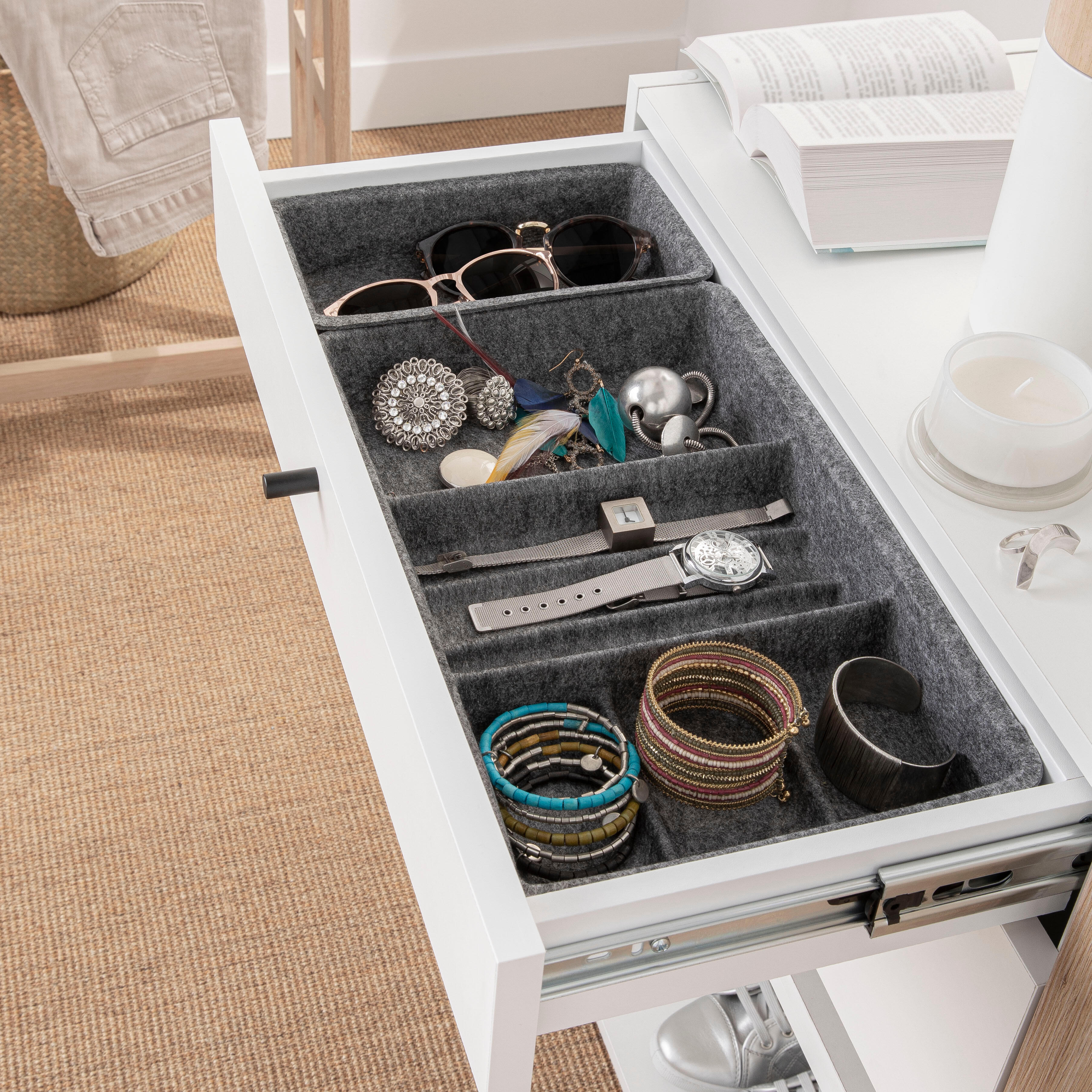 Organiseur SPACEO Evo'M en feutrine taille L - 4
