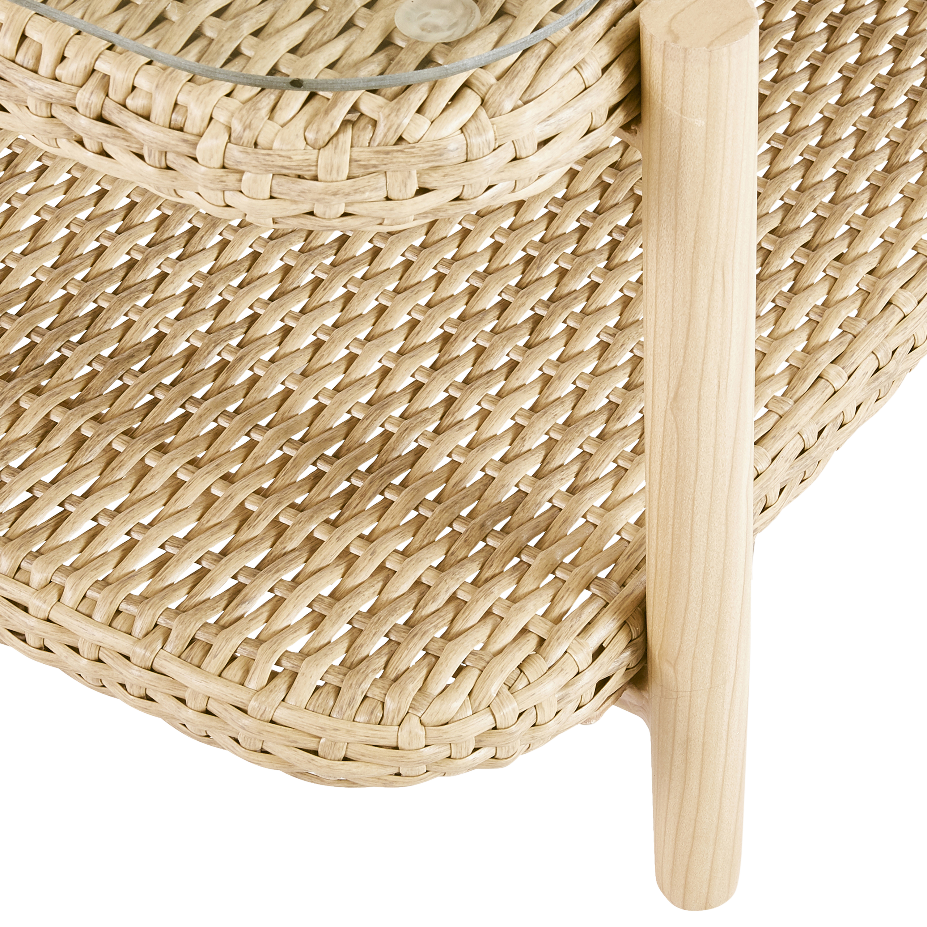 Salon bas de jardin beige Odeon NATERIAL, 4 personnes - 5