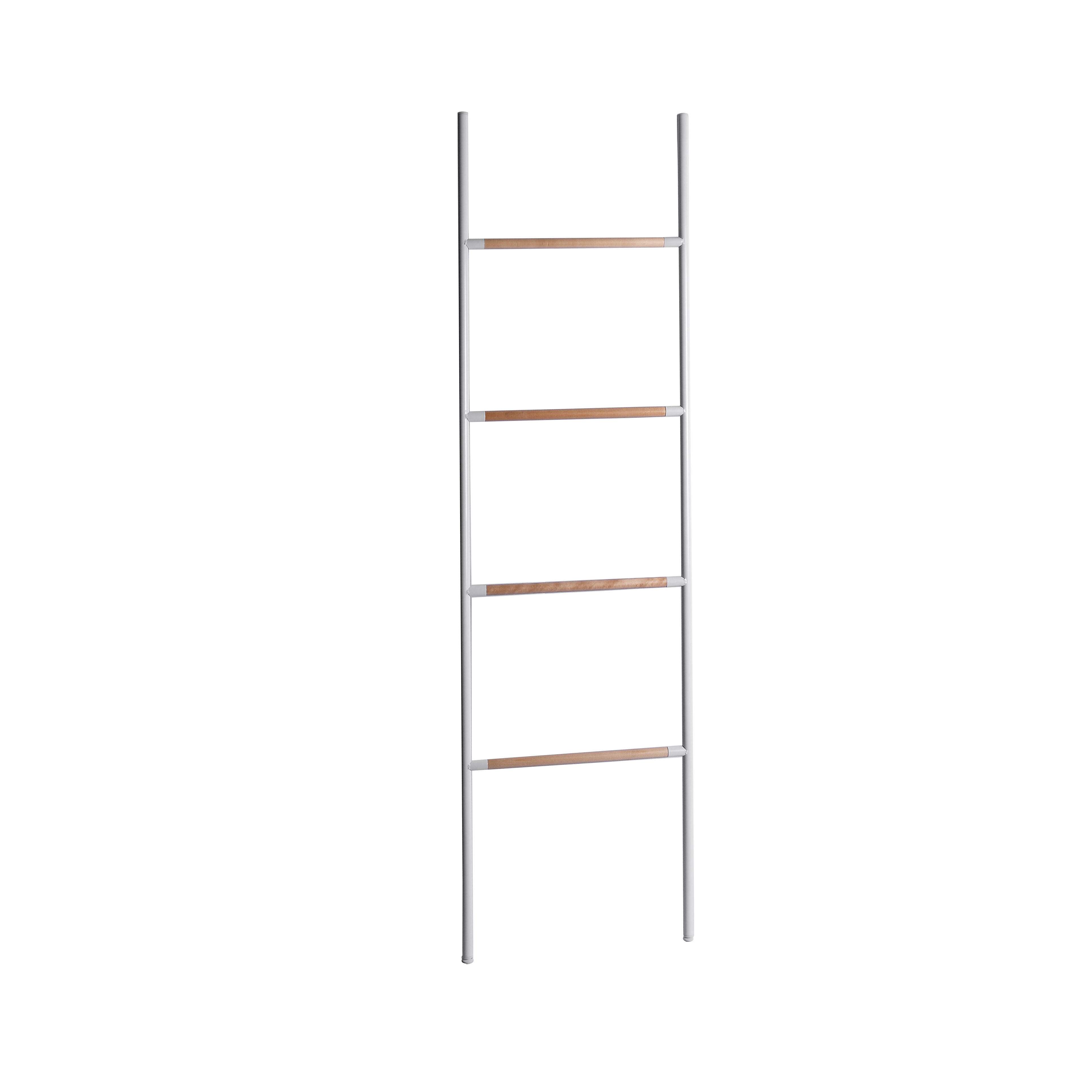Toallero en escalera scandi blanco 42x151.5 cm
