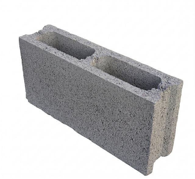 BLOQUE DE HORMIGÓN 39X10X19 CM GRIS