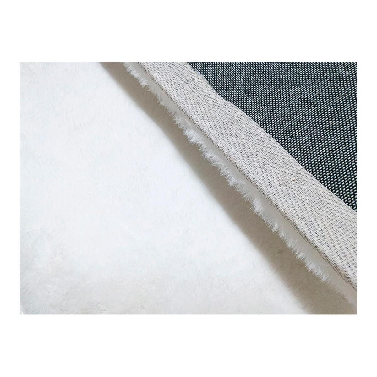 Tappeto Carezza in polipropilene, L 230 x L 160 cm, bianco - 8