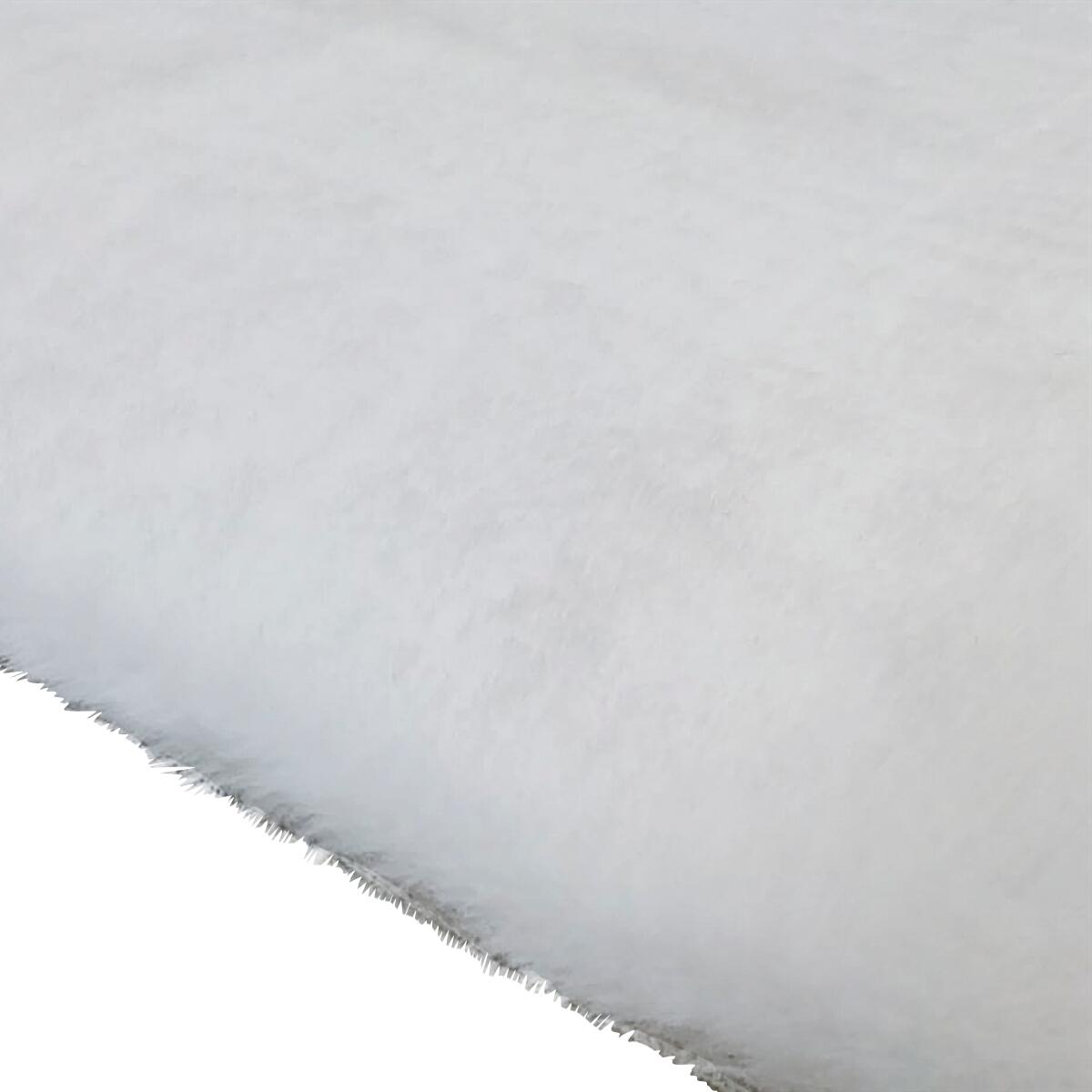 Tappeto Carezza in polipropilene, L 230 x L 160 cm, bianco - 7