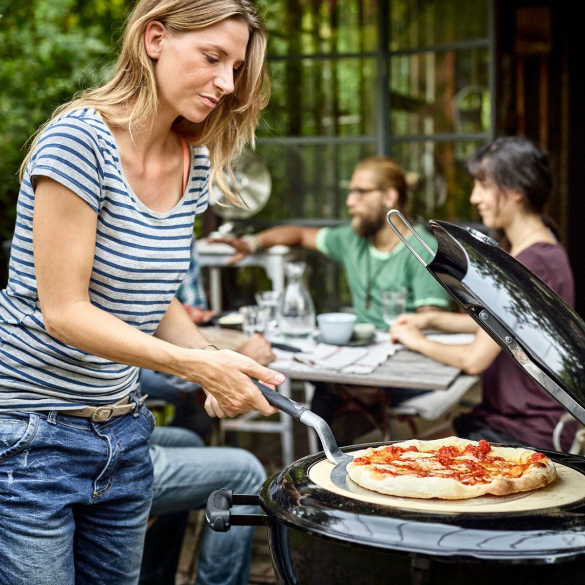 Pala per forno  in acciaio WEBER L 31.5 x L 57 x H 4.3 cm - 3