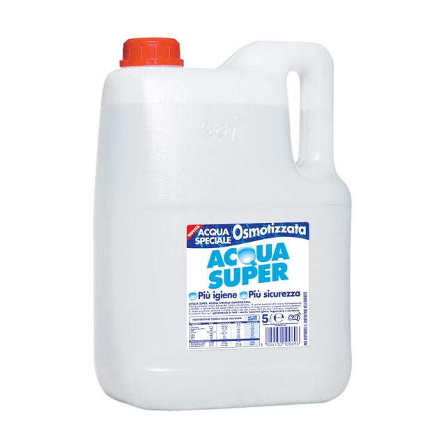 Acqua demineralizzata SAI Super Osmotizzata 5 L