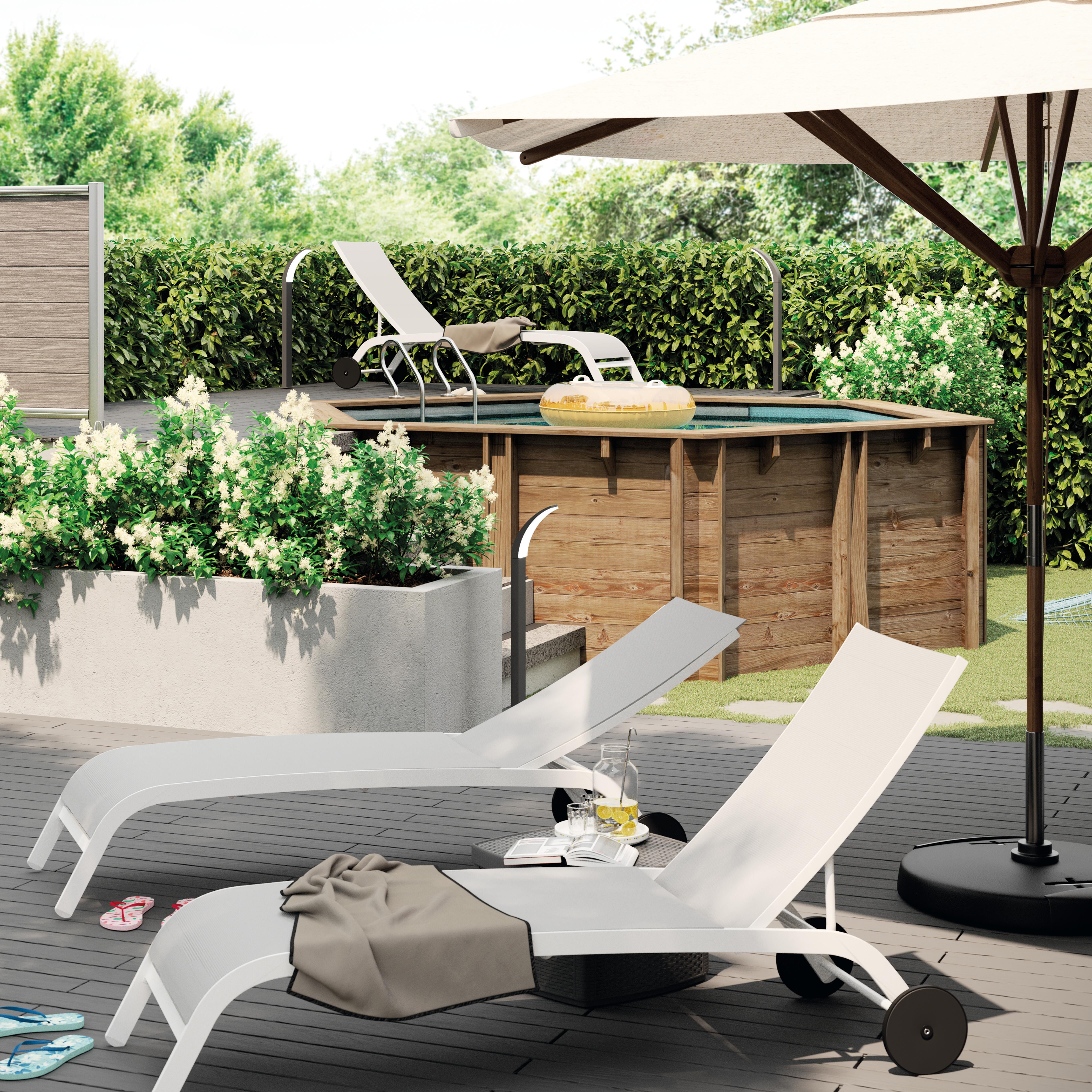 Chapéu de sol NATERIAL AGORA BRANCO 200X290CM - 11