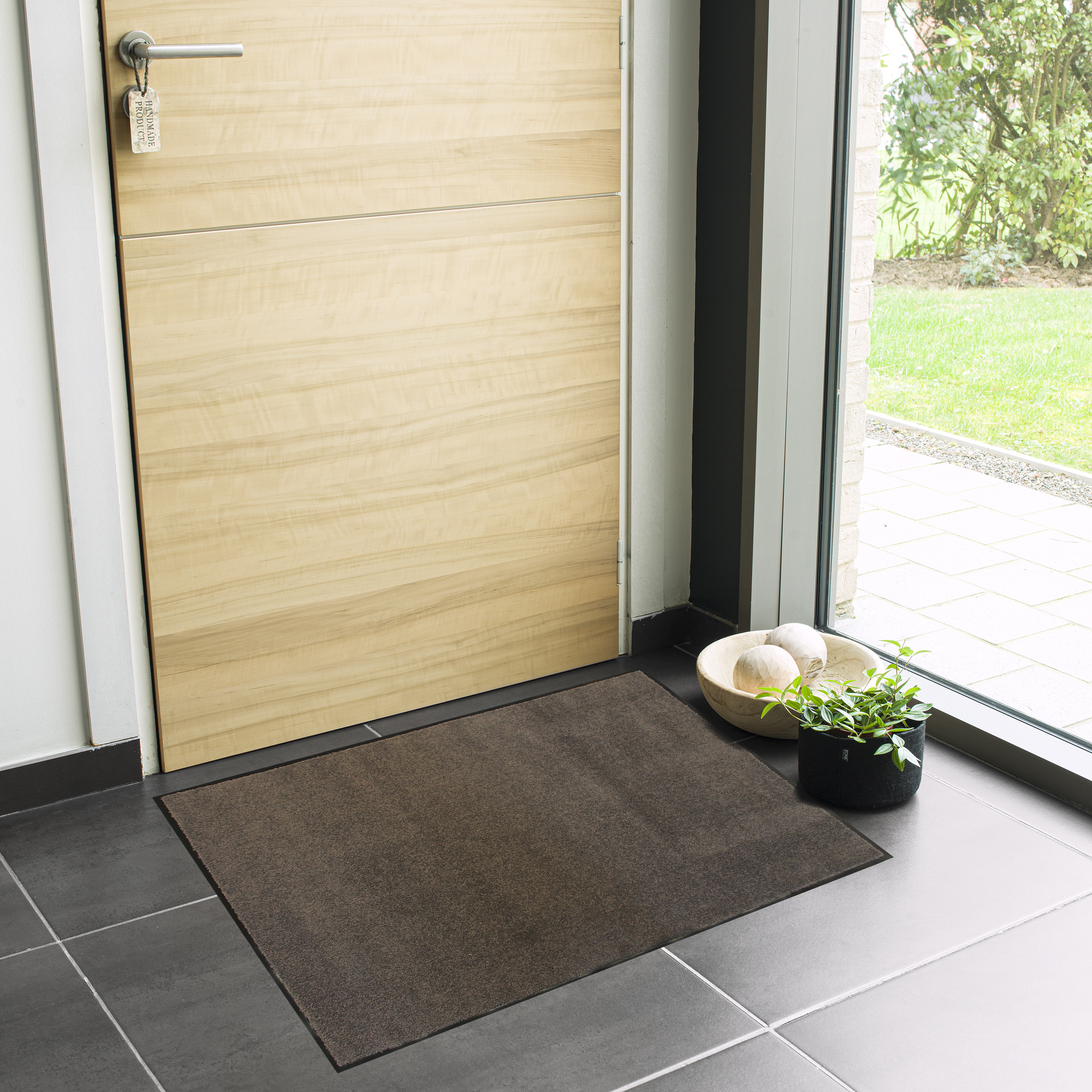 Tapis antipoussière marron l.40 cm x L.60 cm, Constant - 2