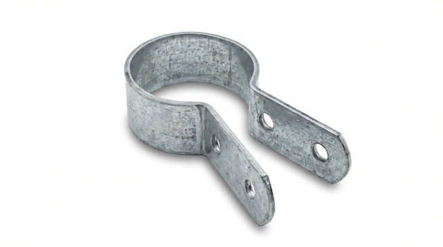 BRIDA PARA POSTE INICIO 30X2.5CM 2 TALADRO