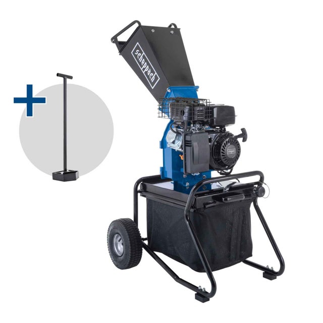 Broyeur à végétaux thermique PGS80 ,212 cm³ 75 mm, SCHEPPACH