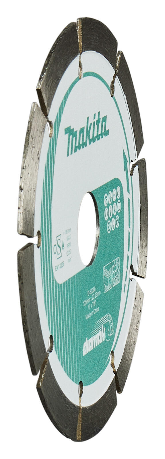 Tarcza diamentowa segmentowa 125x22,23 mm MAKITA, 10 szt. - 2