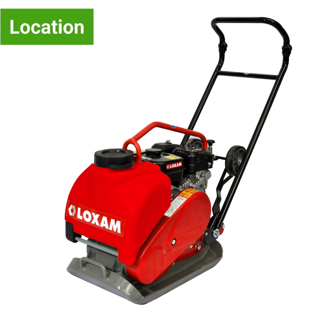 Location de plaque vibrante PQ1 essence 80 kg, LOXAM
