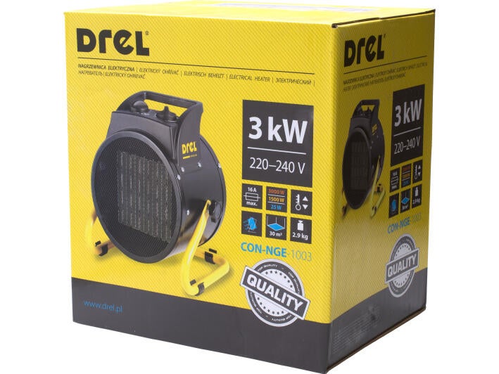 Nagrzewnica elektryczna PTC 3000W 230V - 2