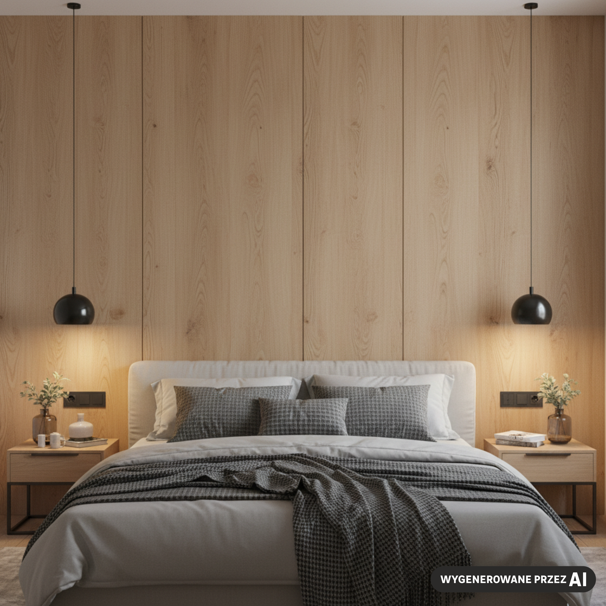 Panele ścienne XPS wodoodporne do łazienki Dąb ryflowany 60x120 cm