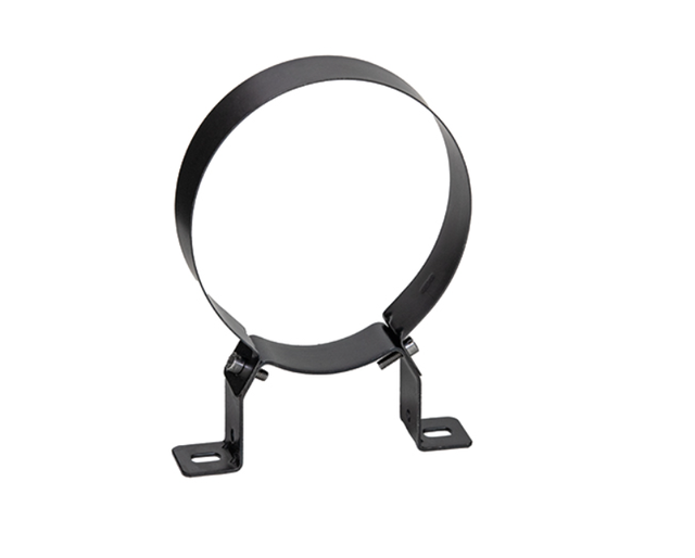 ABRAZADERA REGULABLE VITRIFICADO NEGRO 200MM