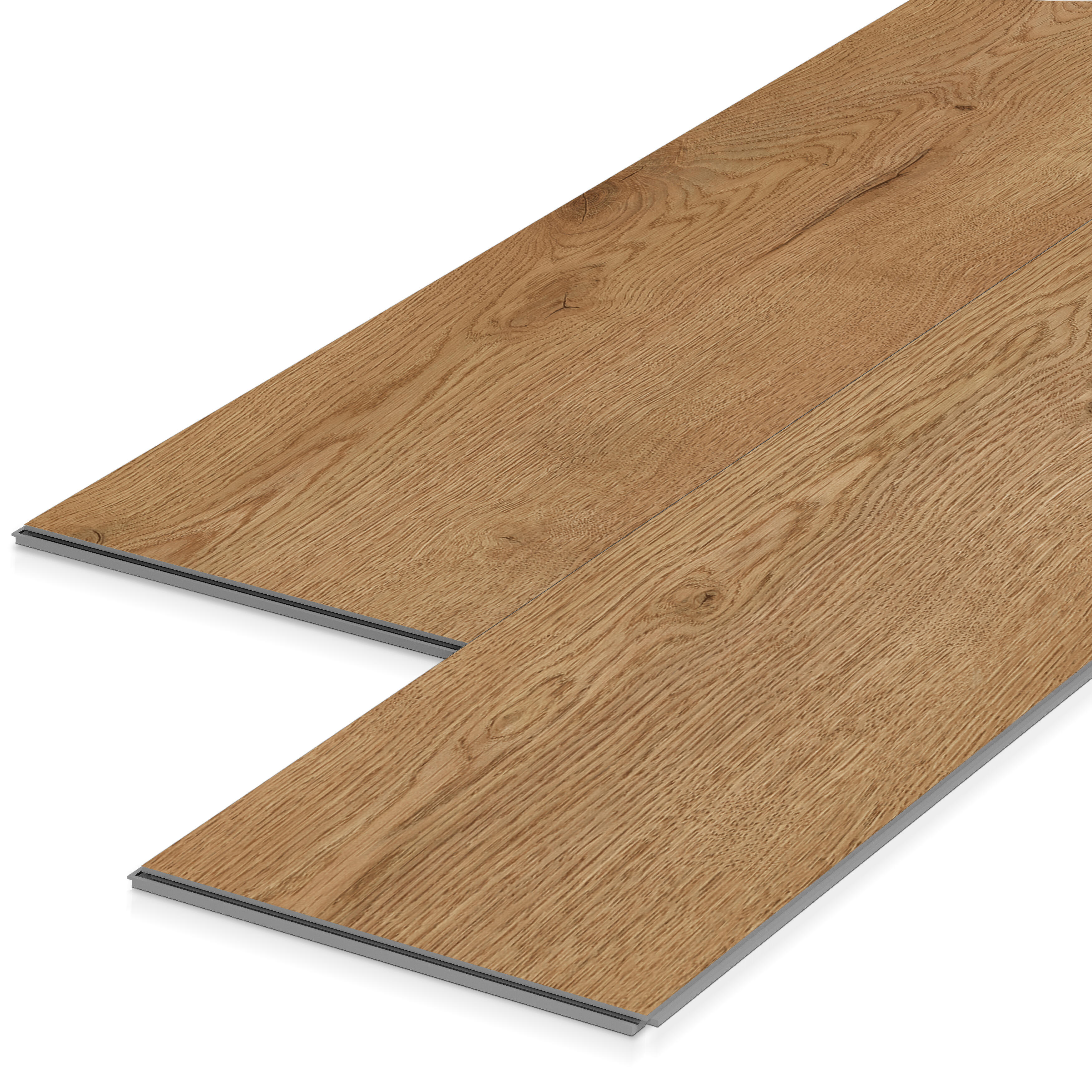 Panel winylowy SPC Dąb Sola kl. 33, 4+1 mm 4V op. 2,2m2 wodoodporny z podkładem - 2
