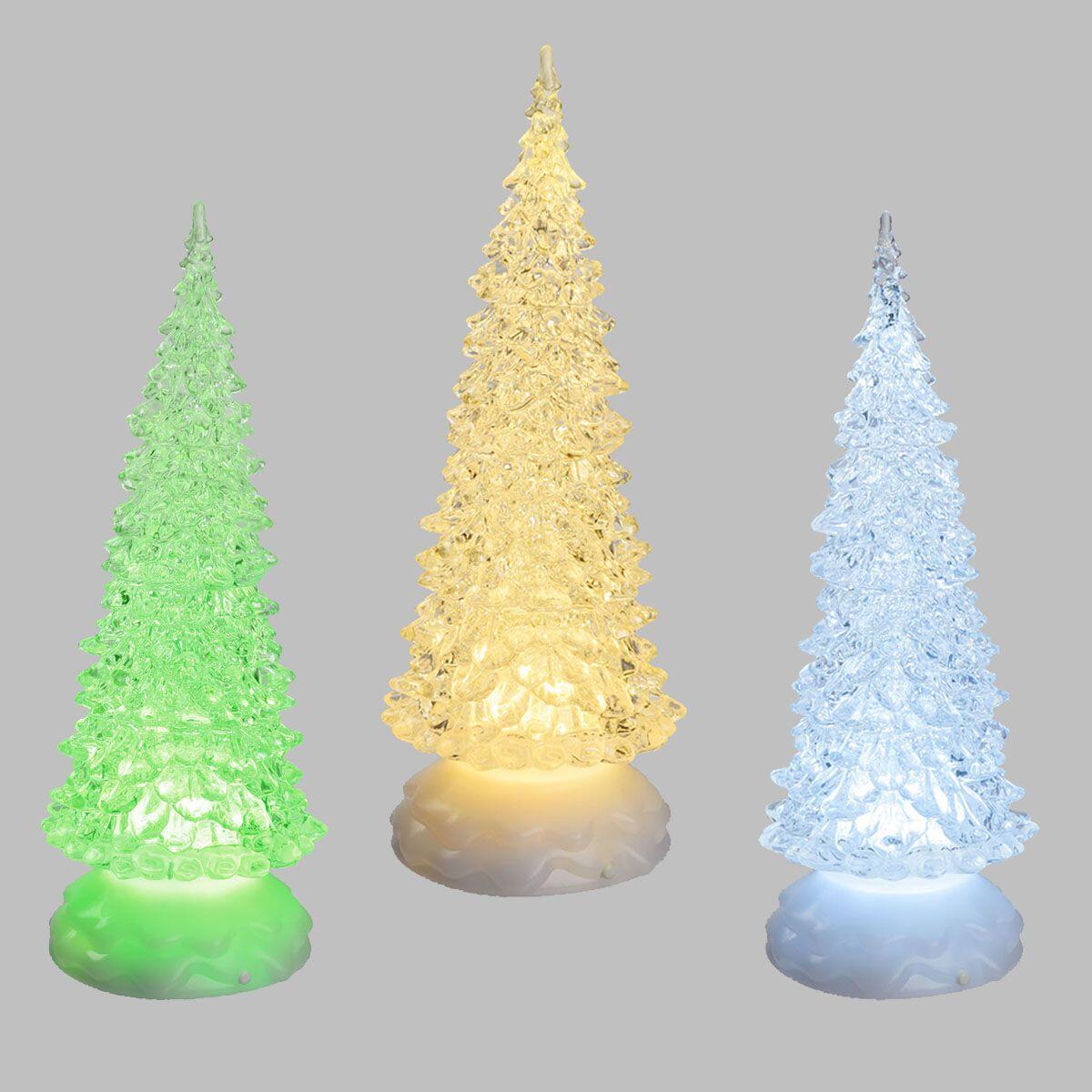 Albero luminoso ghiaccio led multicolore L 0.3 m x H 27 cm - 5