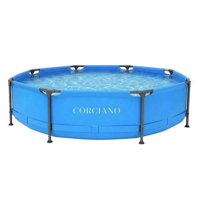 Basen stelażowy z pompą 305x76 cm 4.6 m3 Corciano