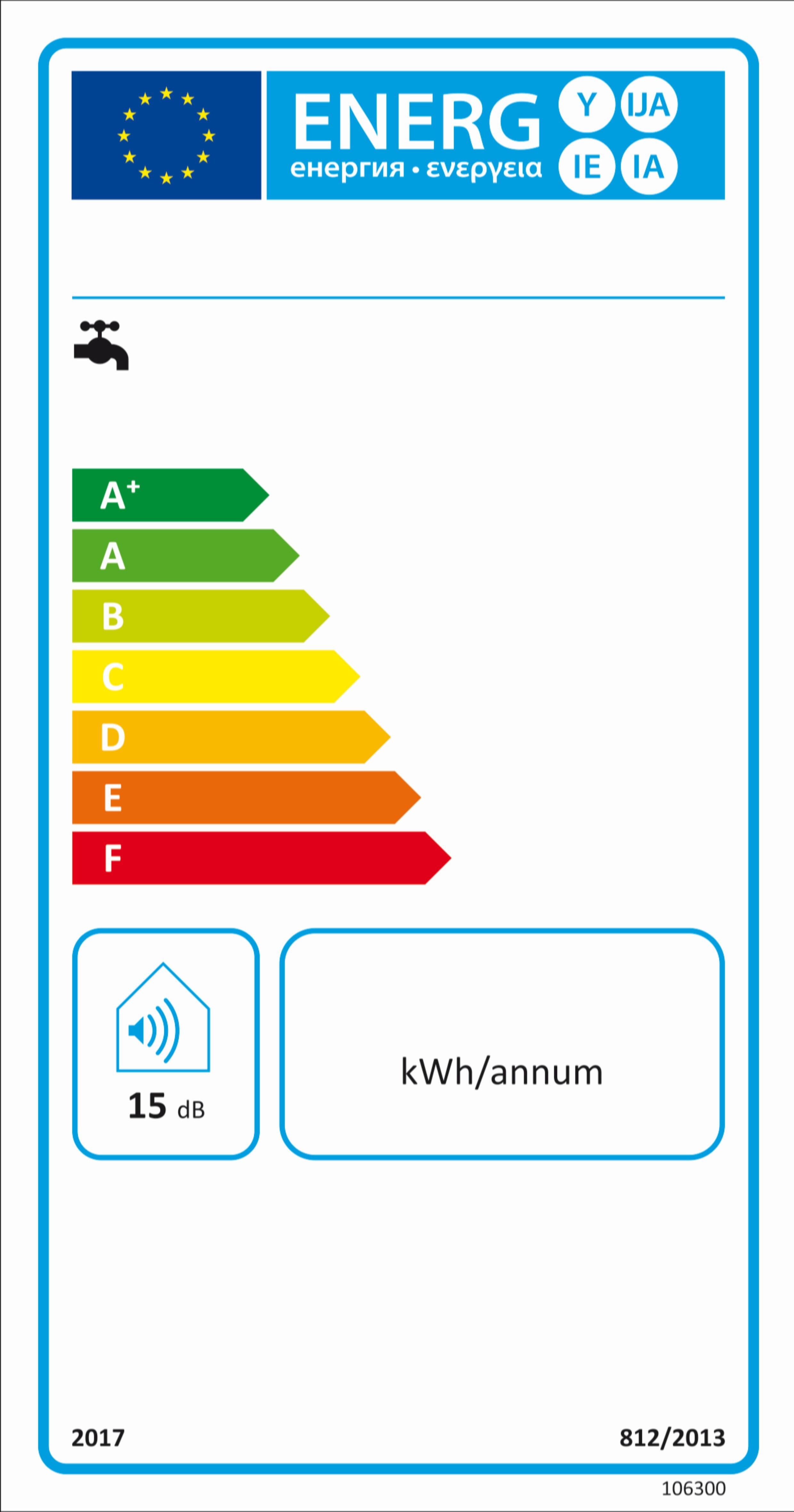 Termo eléctrico Elprom de 150 litros vertical en color blanco - 6