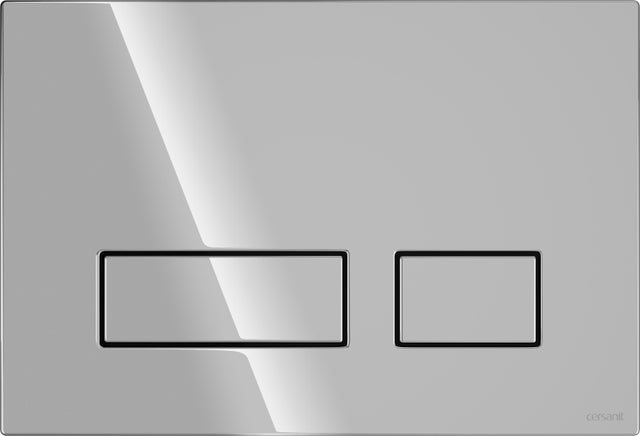 Przycisk spłuczki Cersanit Line chrom