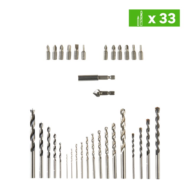  Juego de brocas multimaterial enganche cilíndrico 103 piezas BOSCH