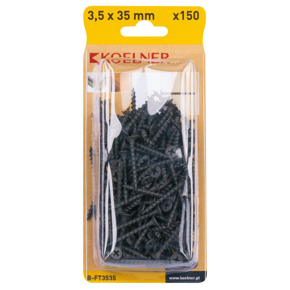 Wkręt do płyt G-K 3.5x35 mm (150 szt.) - 2