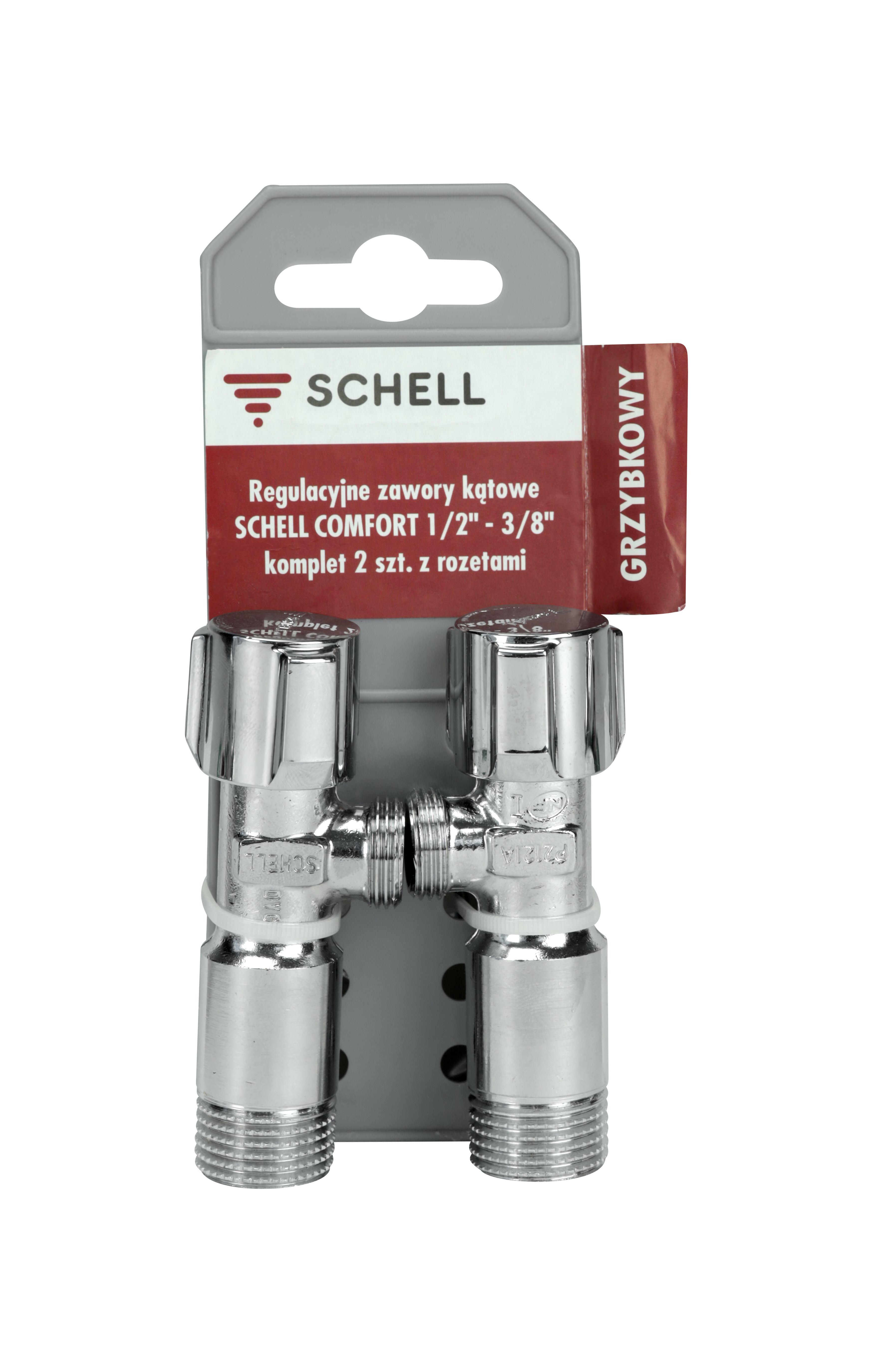 Zawór kątowy Schell Comfort 1/2x3/8