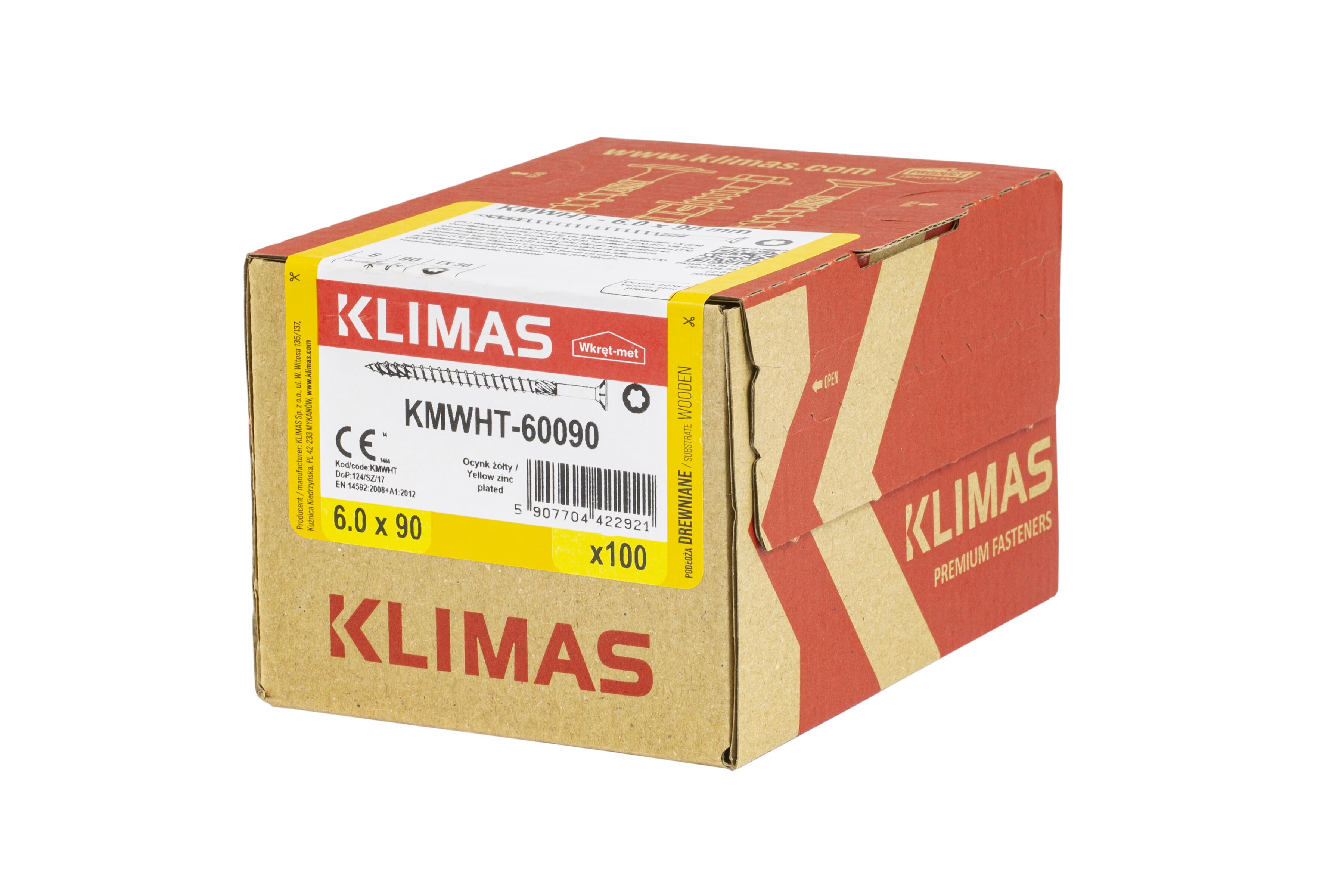Wkręt konstrukcyjny 6x90 mm (100 szt.) - 2