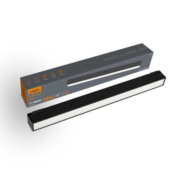 1-fazowa oprawa LED na szynoprzewód magnetyczny LD430B 10,5W 980lm czarna
