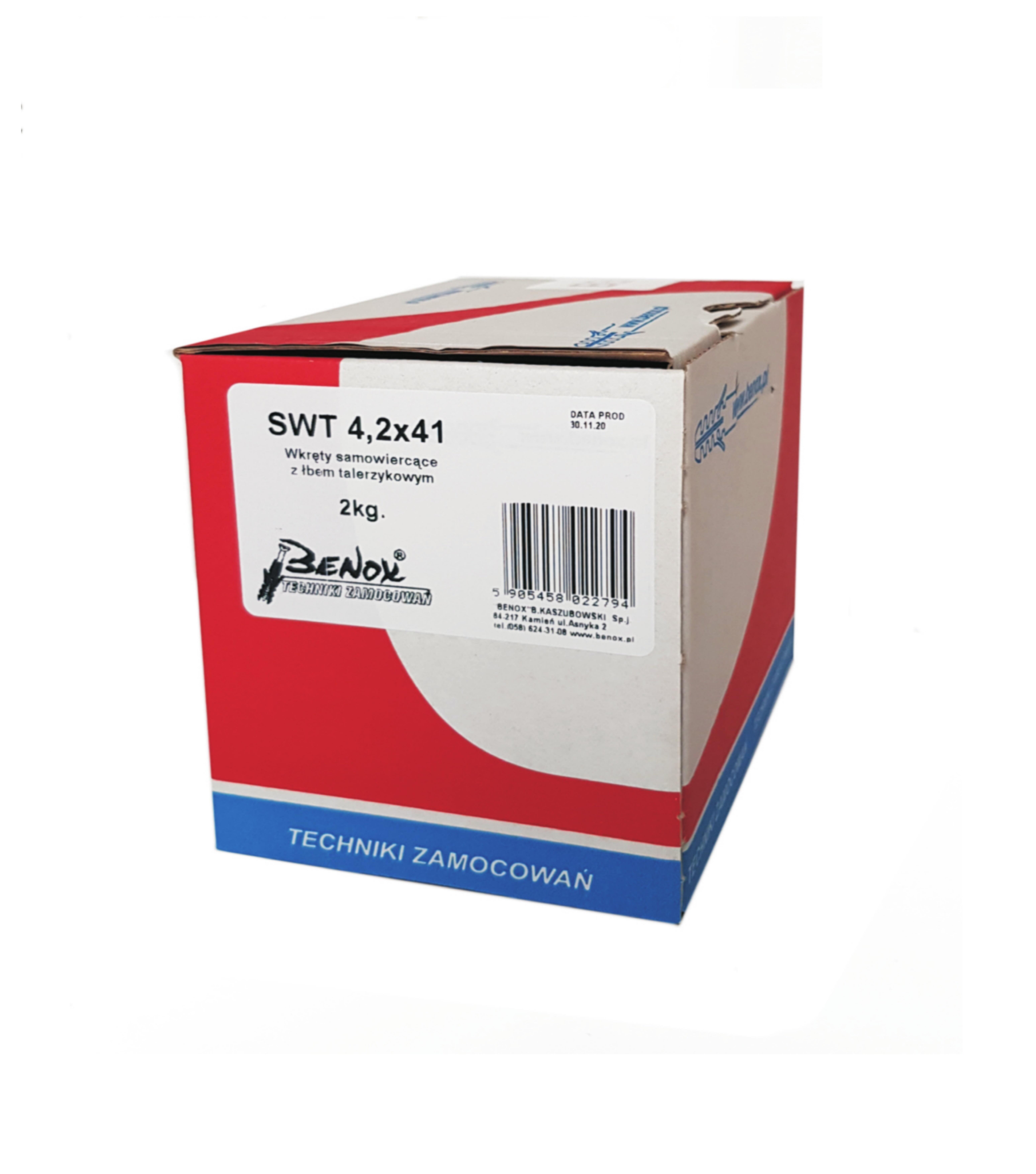 Wkręt samowiercący podkładkowy 4.2x41 mm (2 kg) - 3