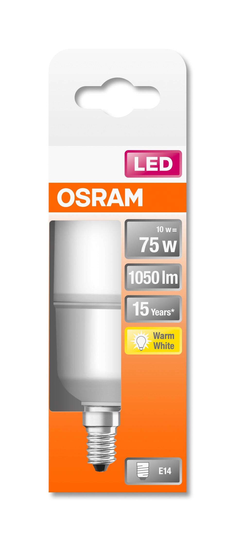 Żarówka LED E14 stick 10W 1050lm 2700K - 2