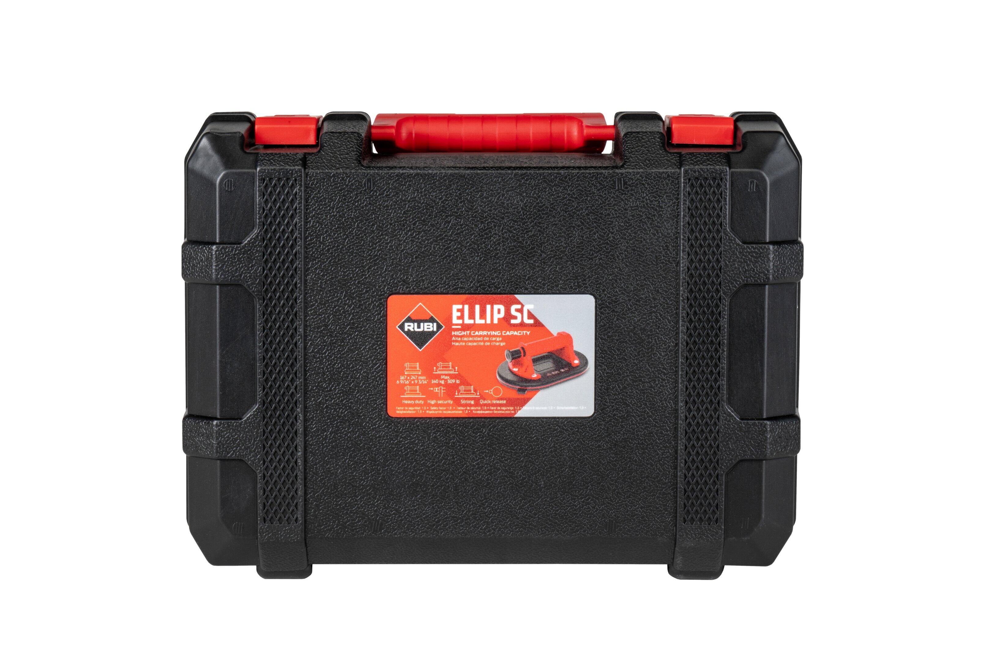 Przyssawka eliptyczna z pompką RUBI VACUUM ELLIP SC, 167x 247 mm, 140 kg - 4