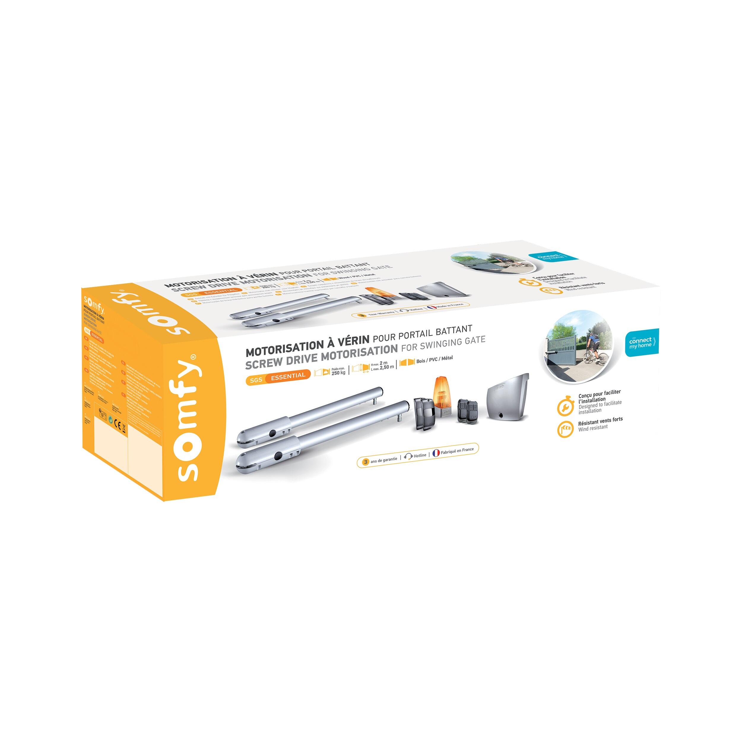 Napęd do bramy dwuskrzydłowej SGS Essential SOMFY - 4