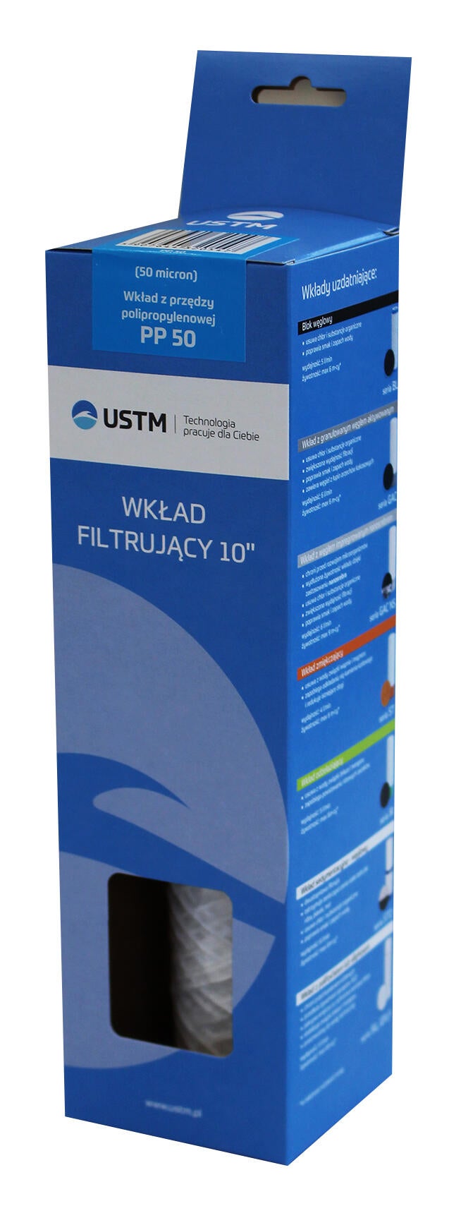 Wkład sznurkowy 50 mikronów 10
