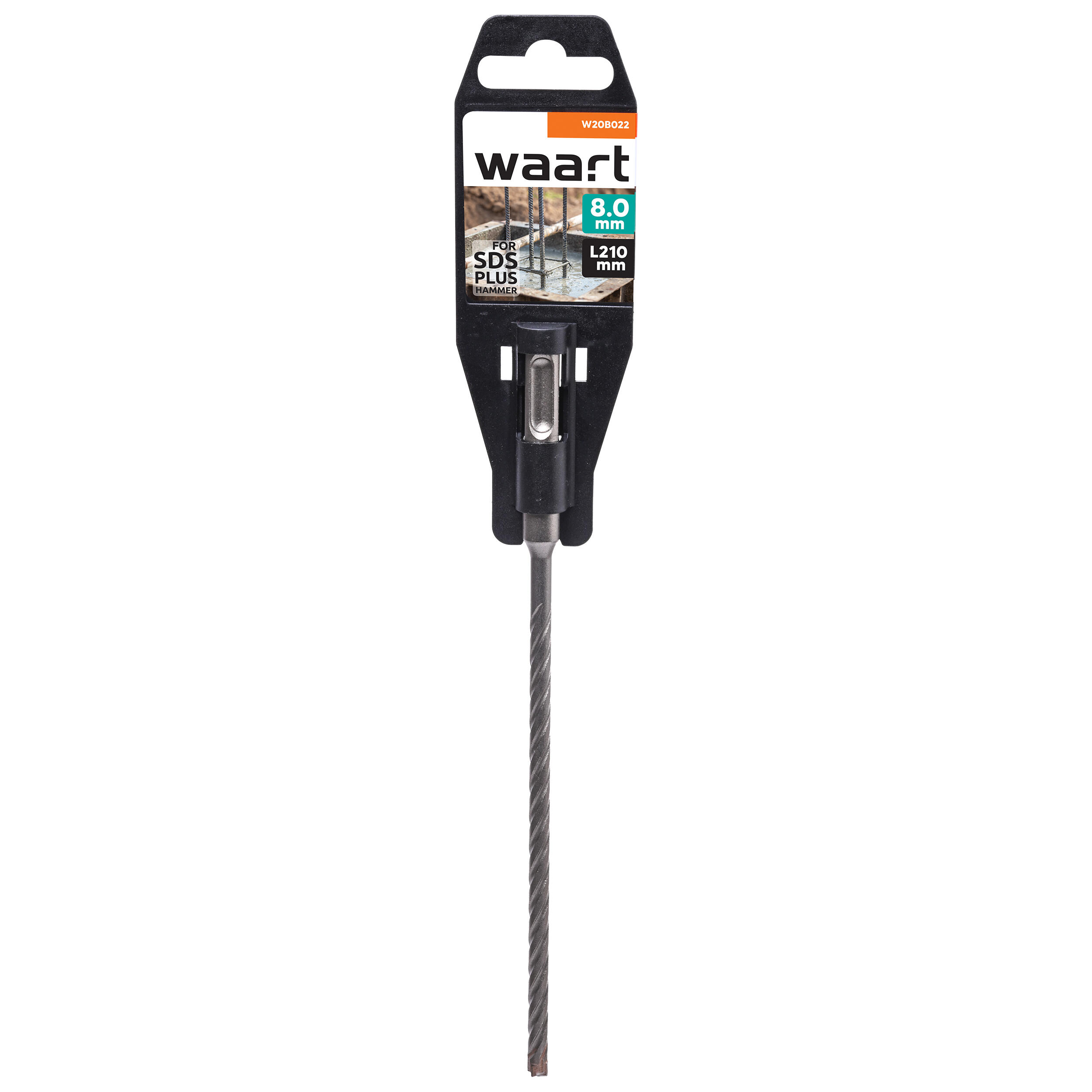 Wiertło do betonu SDS-Plus 8,0x210 mm - 3