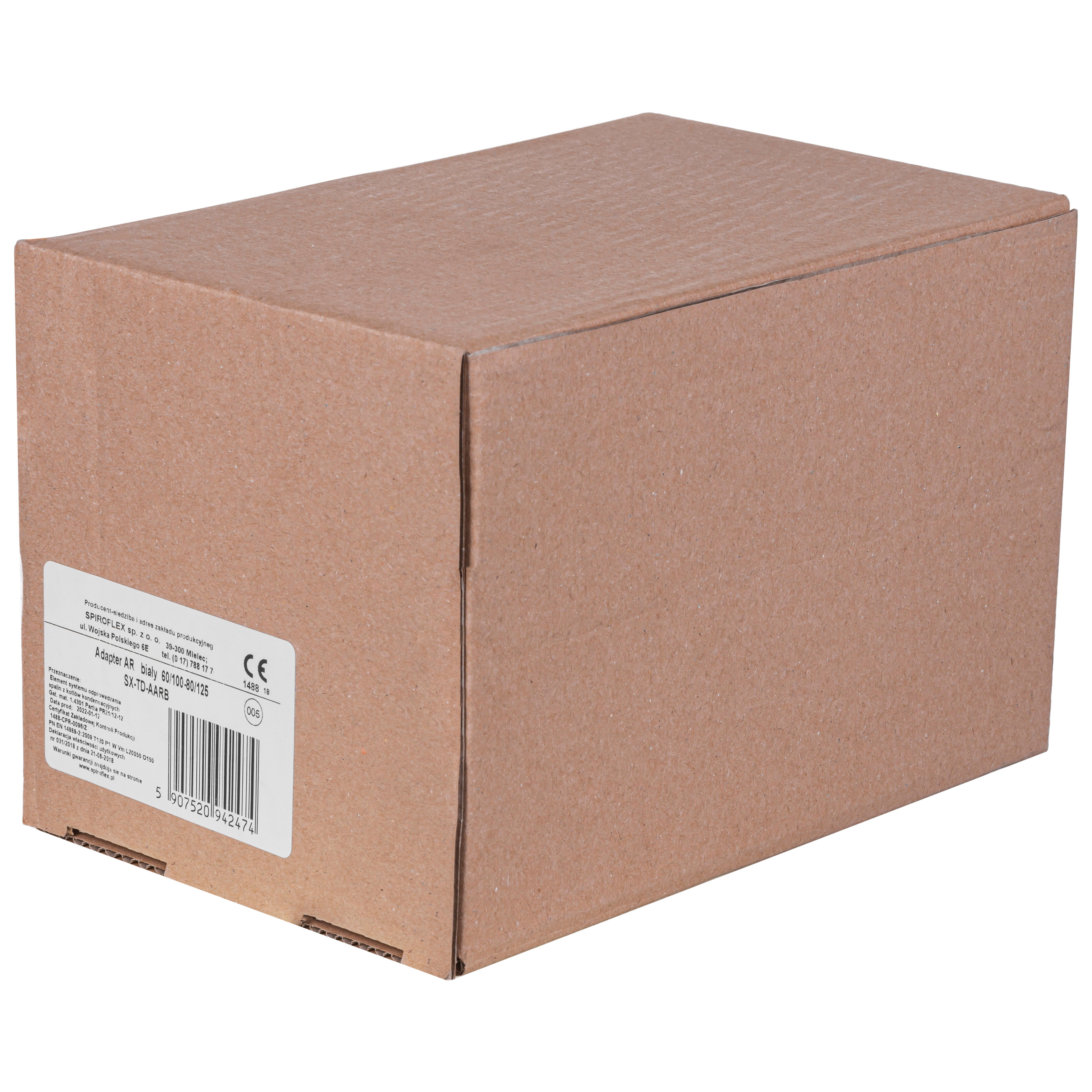 Adapter do kotła kondencyjnego AR HS Premium 24kW fi 60/100x80/125 mm - 2