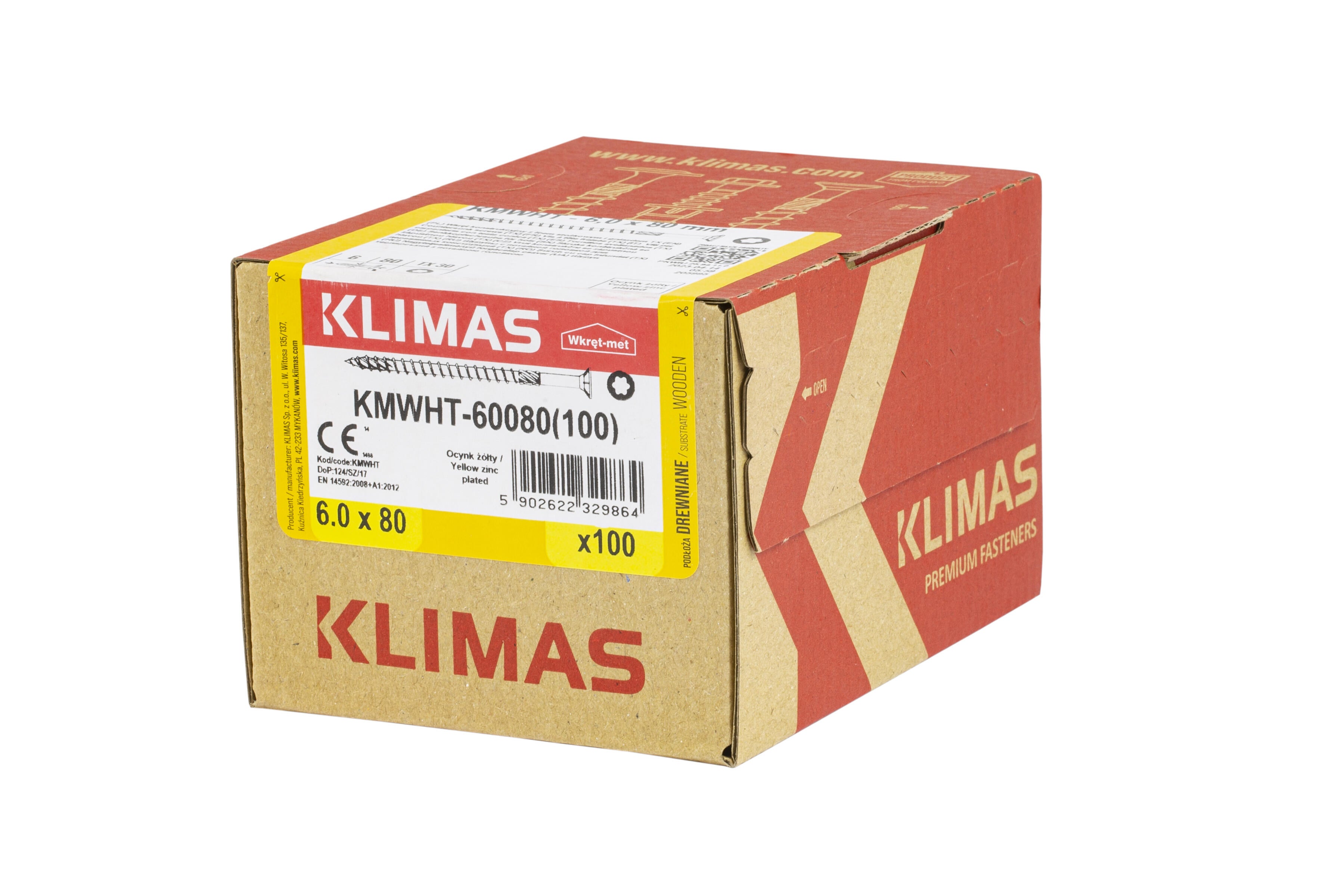 Wkręt konstrukcyjny 6x80 mm (100 szt.) - 2