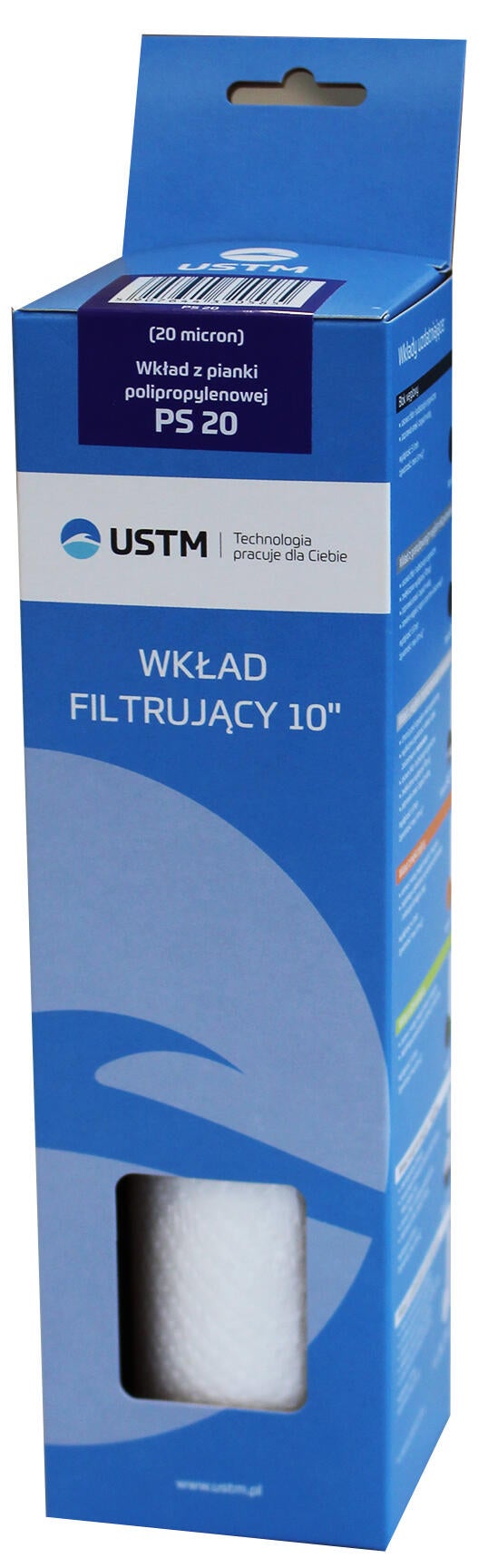 Wkład piankowy 20 mikron 10