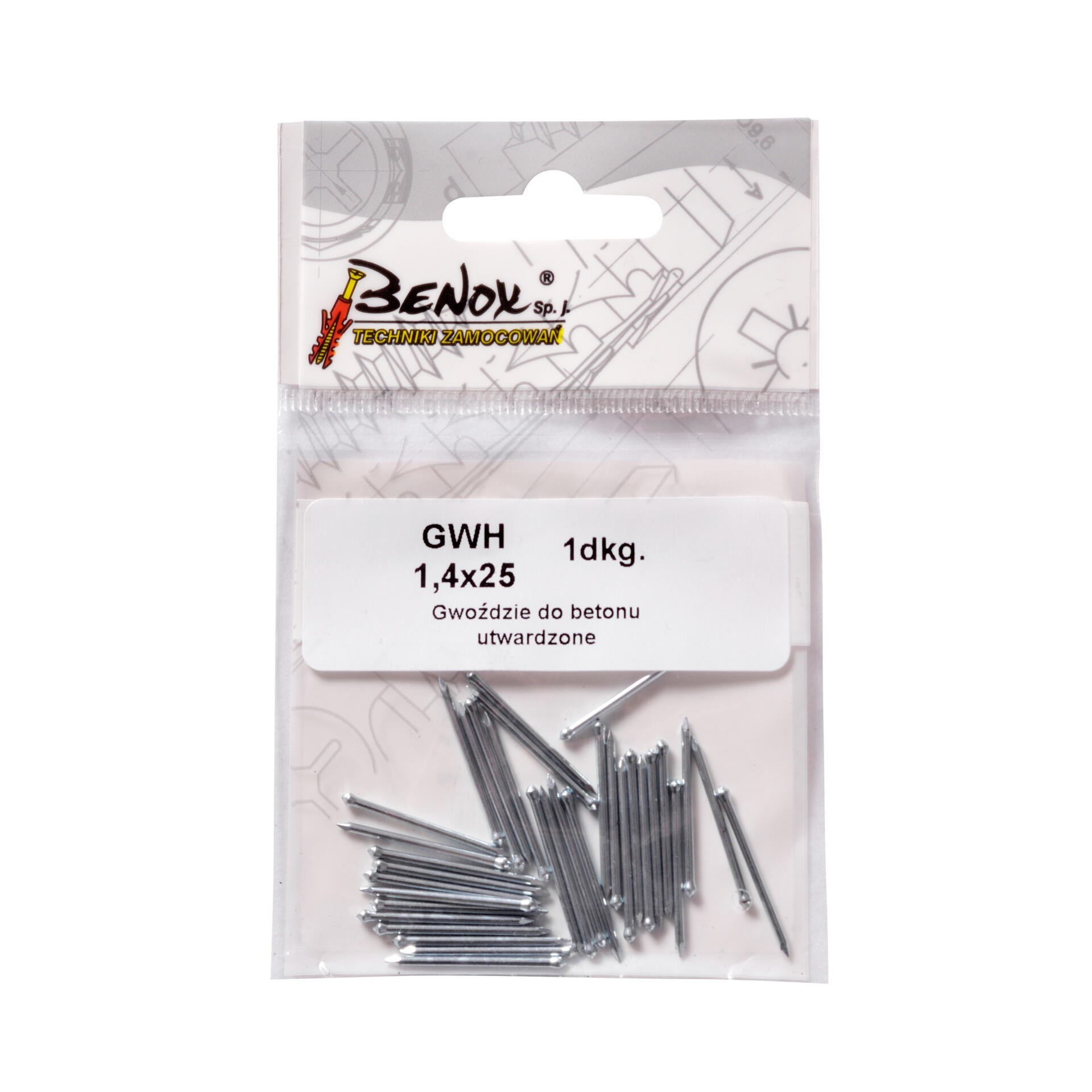 Gwóźdź hartowany 1.4x25 mm (35 szt.) - 3