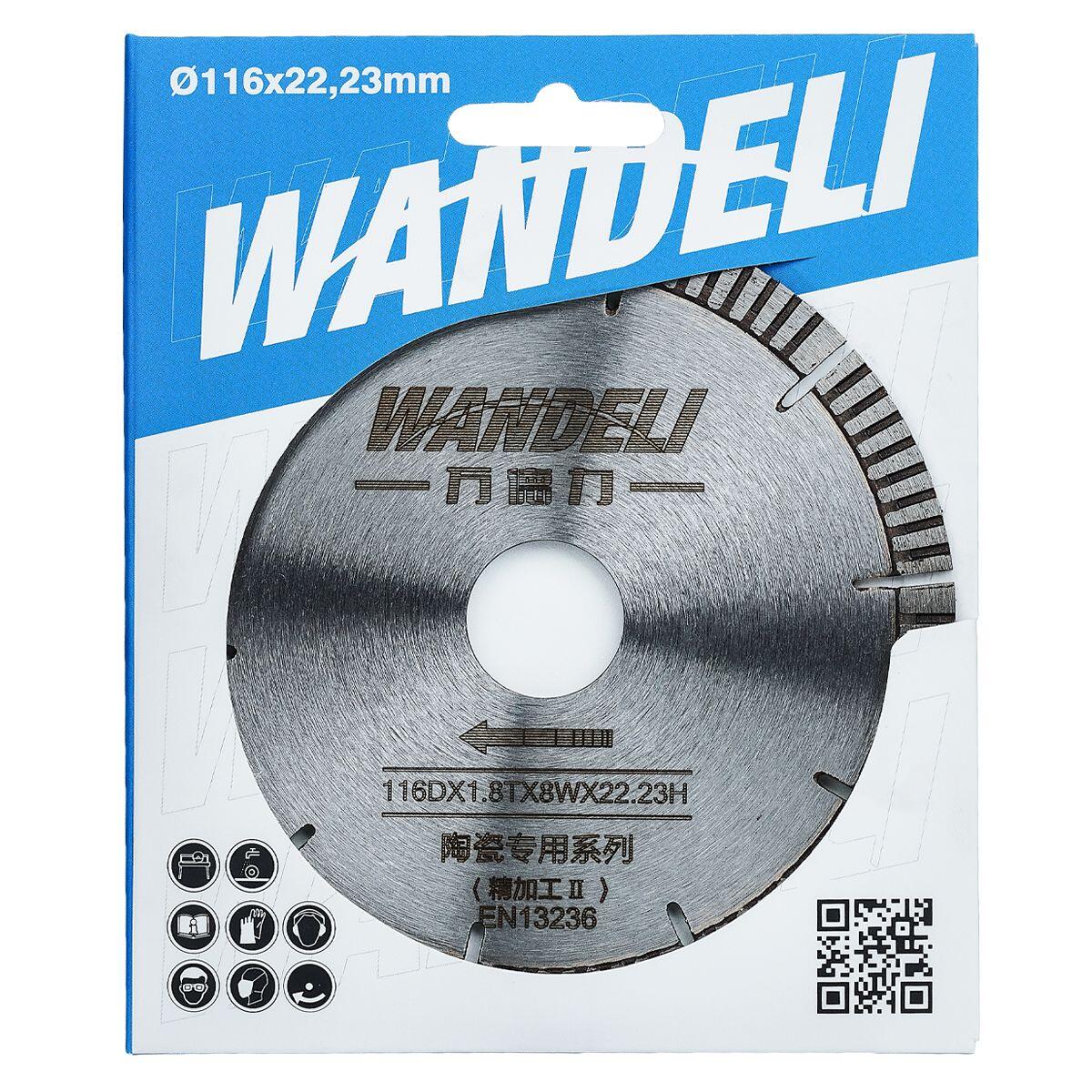 Tarcza diamentowa do gresu Wandeli J&P 116 - 3