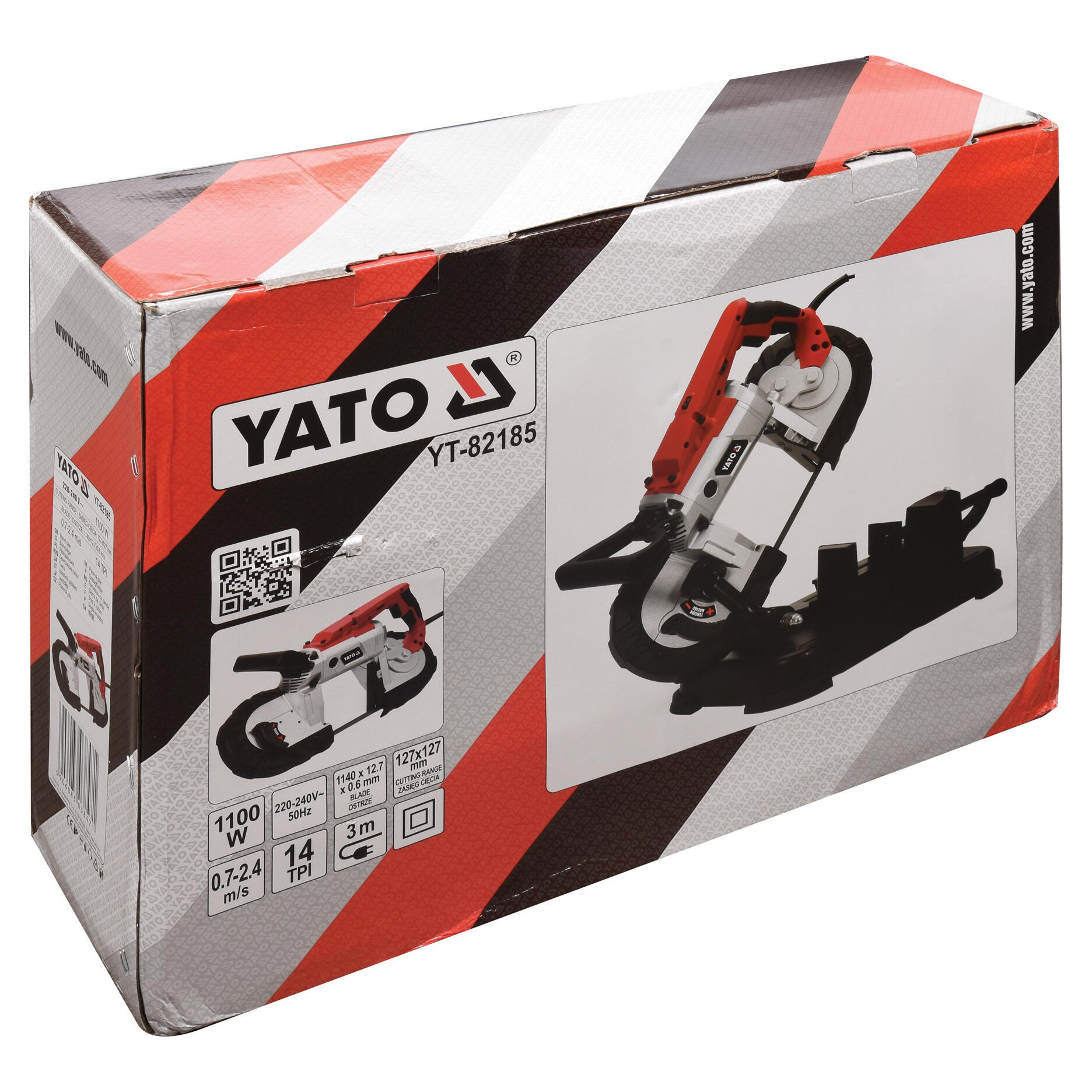 Piła taśmowa do metalu 1100W YT-82185 Yato - 3