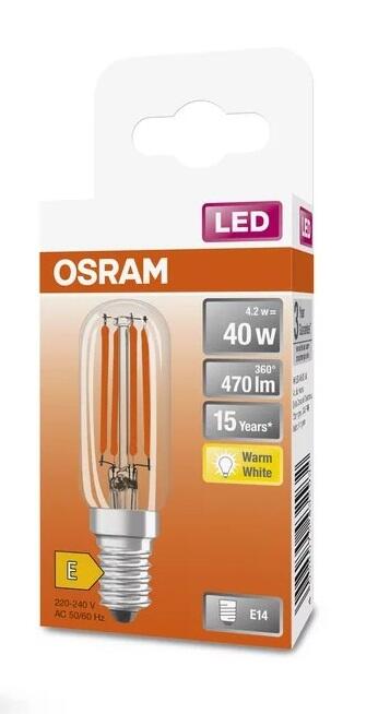 Żarówka LED E14 4W 470lm filament ciepła biel OSR - 3