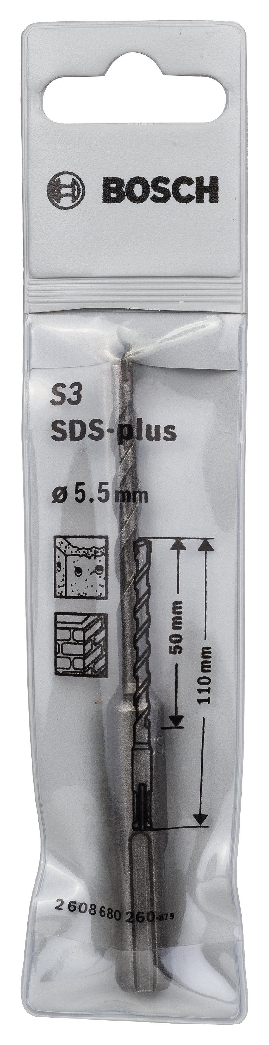 Wiertło SDS-Plus 5,5x50x110 mm BOSCH - 2